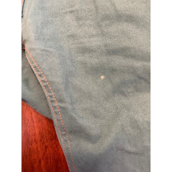 Wildfang Essential Coveralls Teal Blue Cotton Stretch Workwear Jumpsuit – Small - Picture 9 of 14